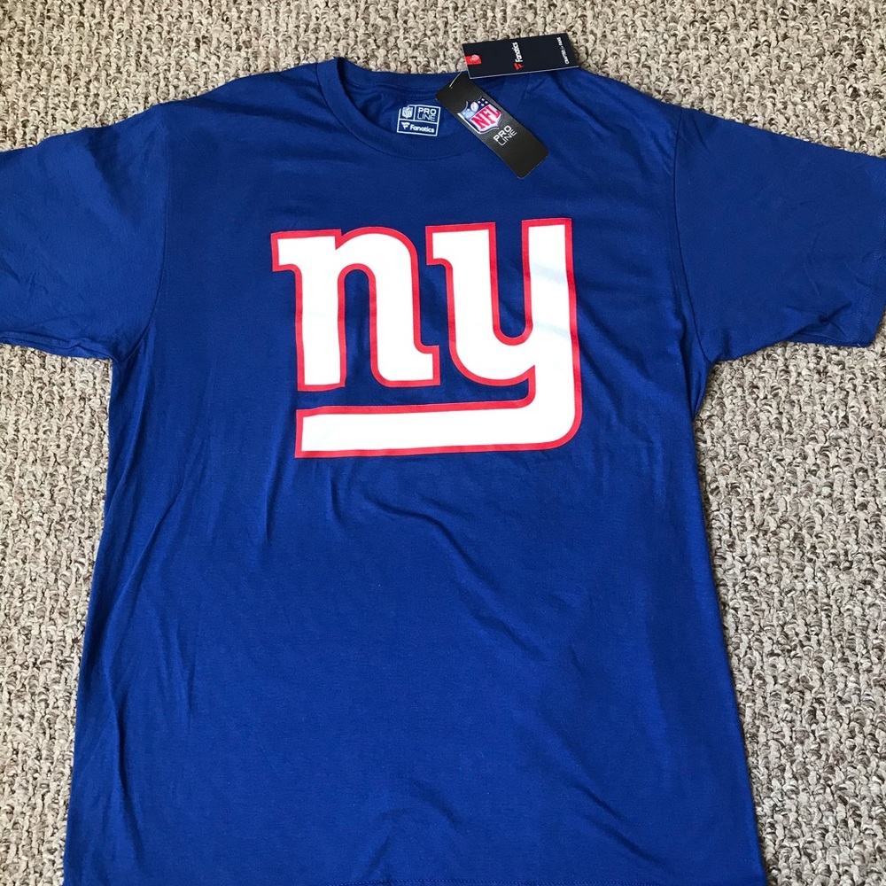 NWT Pro Line Fanatics NFL NY Giants short sleeve